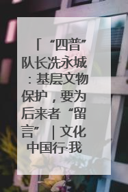 “四普”队长冼永城：基层文物保护，要为后来者“留言”｜文化中国行·我在广东找文物