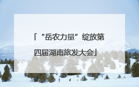 “岳农力量”绽放第四届湖南旅发大会