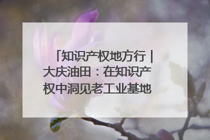 知识产权地方行｜大庆油田：在知识产权中洞见老工业基地的 “创新密码”
