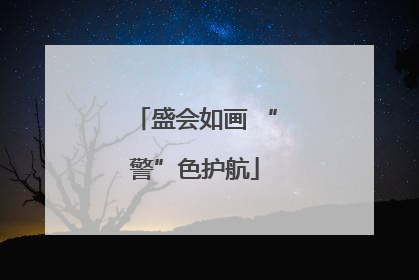 盛会如画 “警”色护航