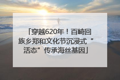 穿越620年！百崎回族乡郑和文化节沉浸式“活态”传承海丝基因