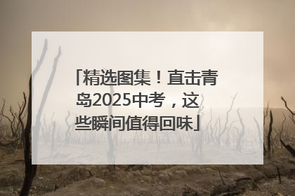 精选图集！直击青岛2025中考，这些瞬间值得回味