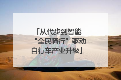 从代步到智能 “全民骑行”驱动自行车产业升级