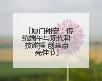 厦门翔安：传统端午与现代科技碰撞 创意点亮佳节