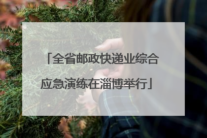 全省邮政快递业综合应急演练在淄博举行