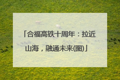 合福高铁十周年：拉近山海，融通未来(图)