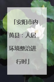 安阳市内黄县：人居环境整治进行时