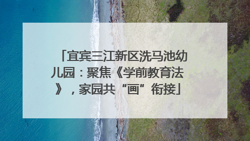 宜宾三江新区洗马池幼儿园：聚焦《学前教育法》，家园共“画”衔接