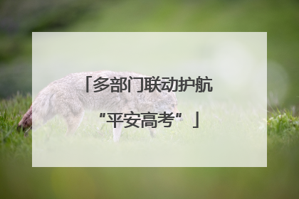 多部门联动护航“平安高考”