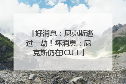 好消息：尼克斯逃过一劫！坏消息：尼克斯仍在ICU！