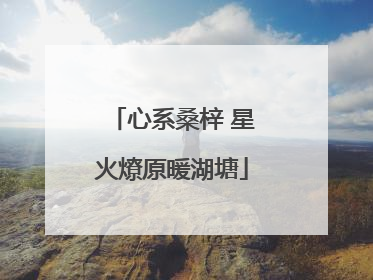 心系桑梓 星火燎原暖湖塘