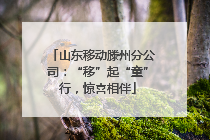 山东移动滕州分公司：“移”起“童”行，惊喜相伴