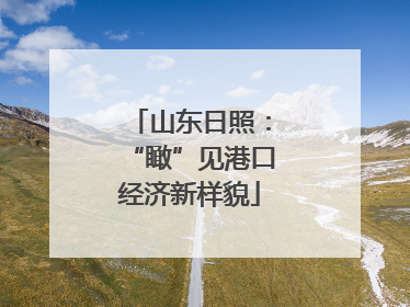 山东日照：“瞰”见港口经济新样貌