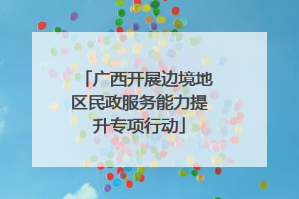 广西开展边境地区民政服务能力提升专项行动
