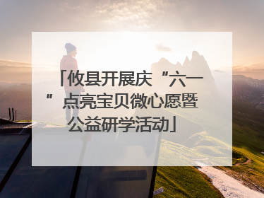 攸县开展庆“六一”点亮宝贝微心愿暨公益研学活动