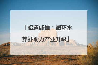 昭通威信：循环水养虾助力产业升级