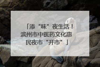 添“味”夜生活！滨州市中医药文化惠民夜市“开市”