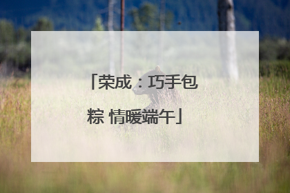 荣成：巧手包粽 情暖端午
