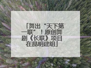 舞出“天下第一联”！原创舞剧《长联》项目在昆明建组