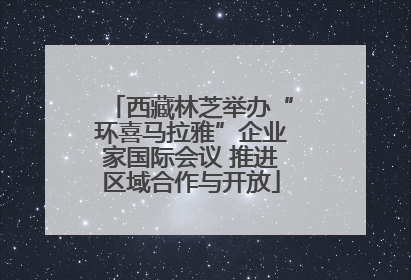 西藏林芝举办“环喜马拉雅”企业家国际会议 推进区域合作与开放
