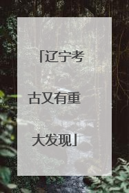 辽宁考古又有重大发现