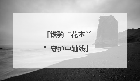 铁骑“花木兰”守护中轴线