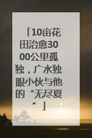 10亩花田治愈3000公里孤独，广水独眼小伙与他的“无尽夏”