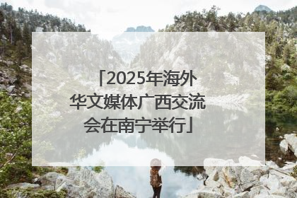 2025年海外华文媒体广西交流会在南宁举行