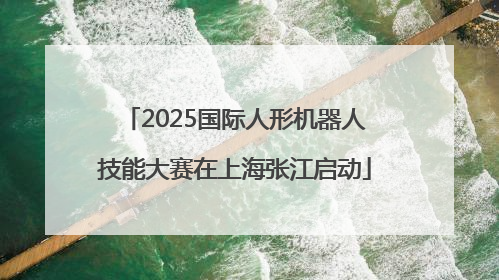 2025国际人形机器人技能大赛在上海张江启动