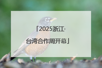 2025浙江·台湾合作周开幕
